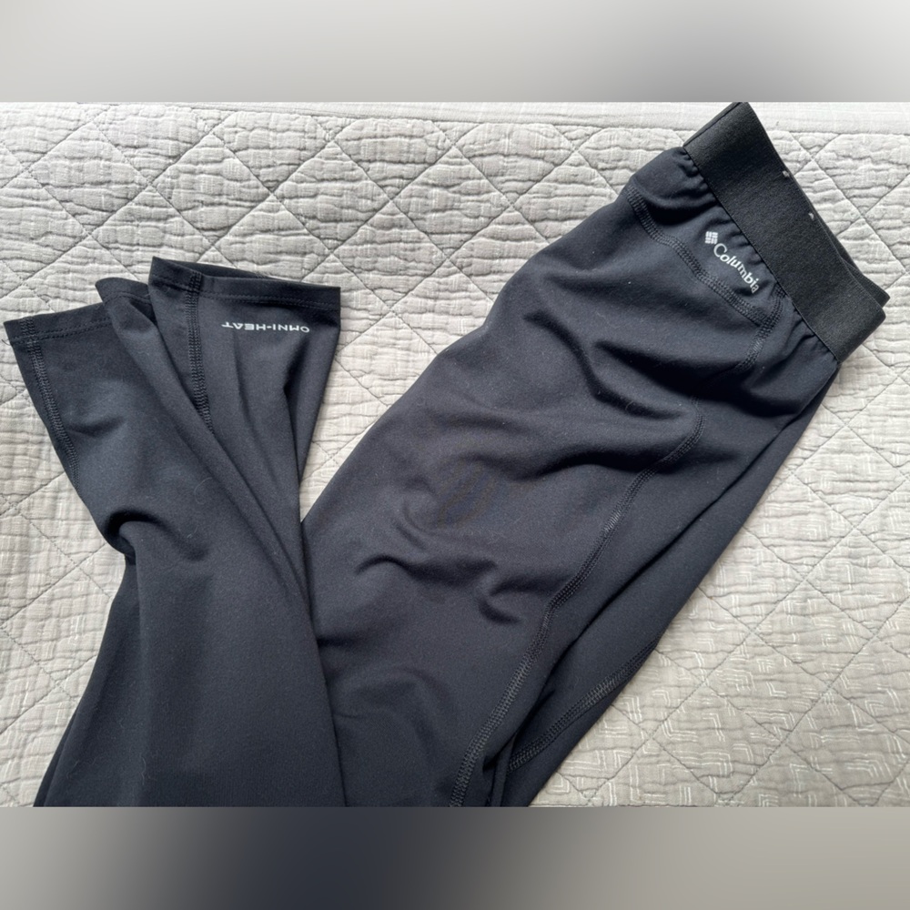 Columbia Black Omni-Heat Leggings